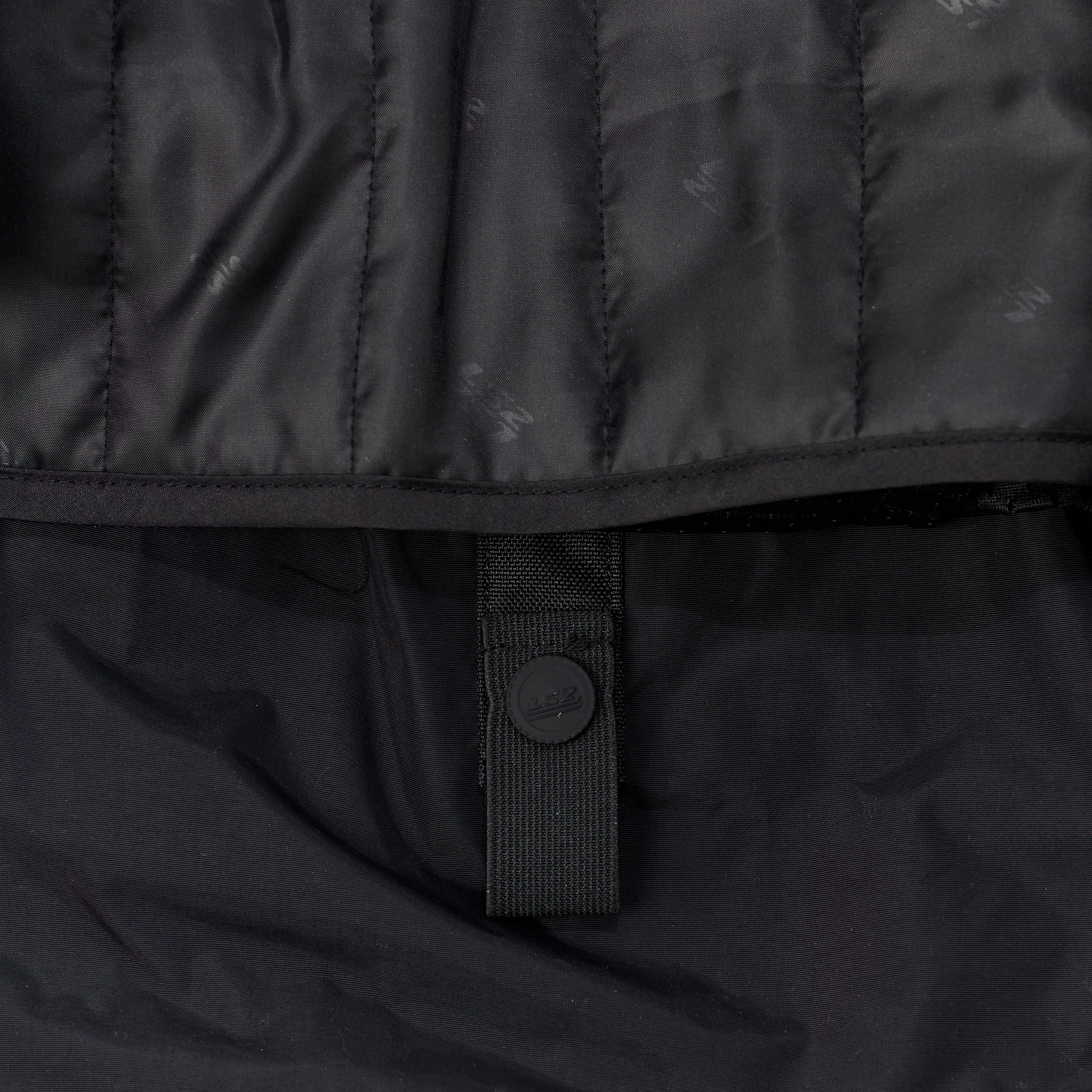 Campera LS2 Narvik Mujer Gris / Negro